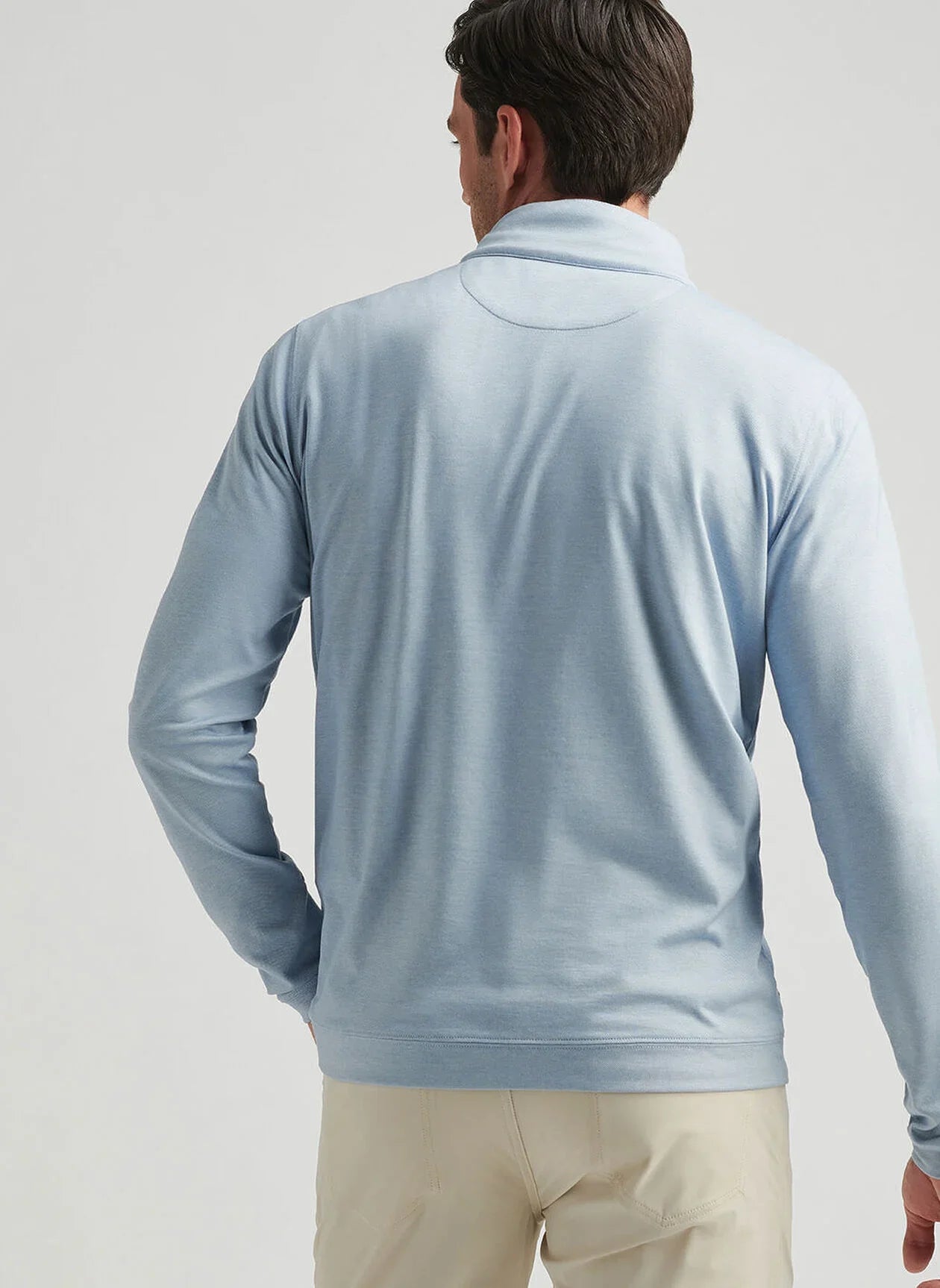 Albatross Cotton-Blend Pique Quarter-Zip